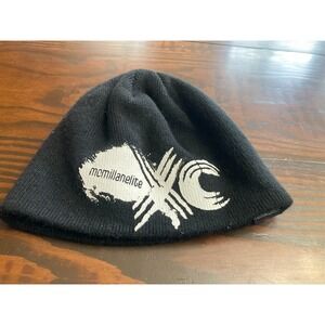 Adidas McMillanelite XC‎ Black Beanie Hat Climawarm One Size White